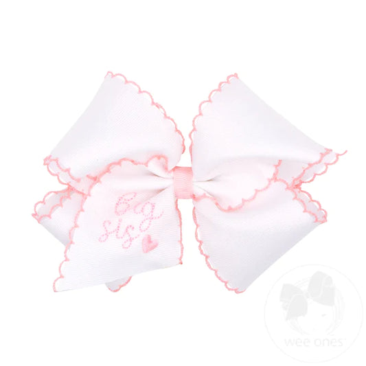 King Big Sis Bows (Pink & Blue) - Magpies Paducah
