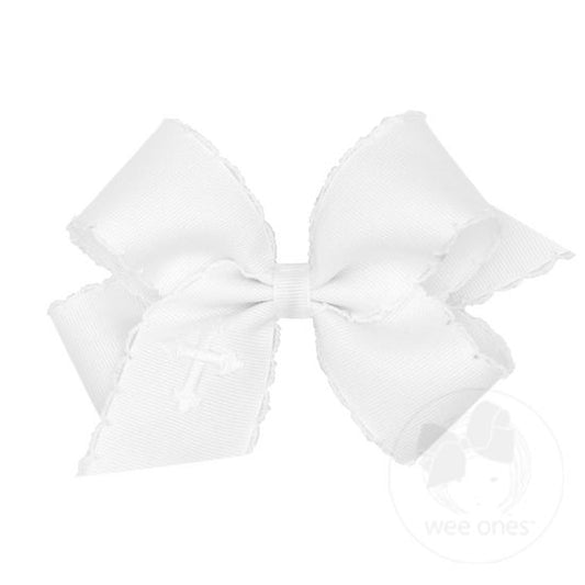 Speciality Medium Baptism Bows (Assorted colors!) - Magpies Paducah