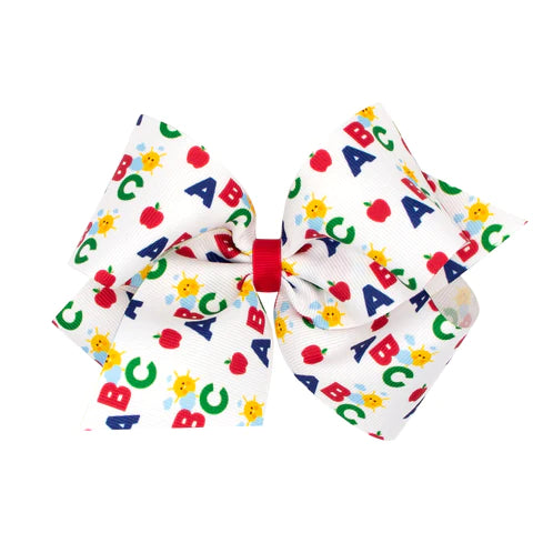 King Grosgrain Bow, School (Assorted Styles!) - Magpies Paducah