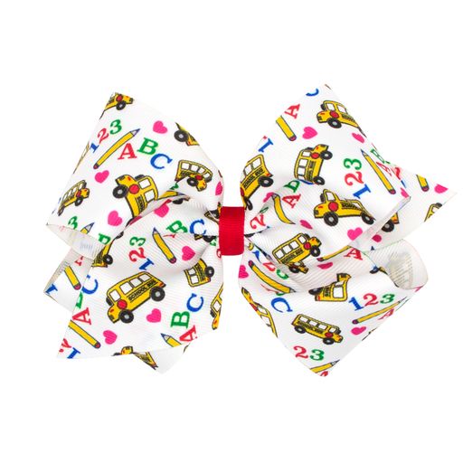 King Grosgrain Bow, School (Assorted Styles!) - Magpies Paducah