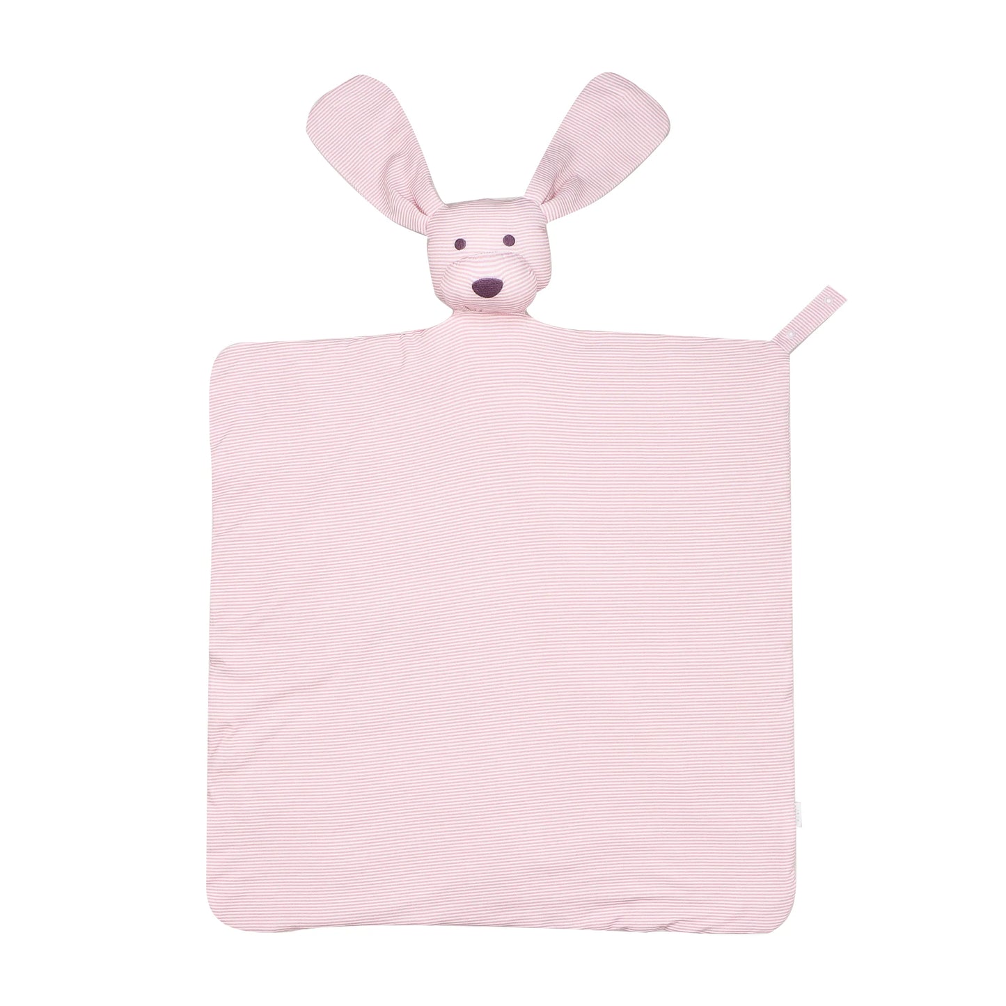 Dog Lovey, Pink Mini Stripe
