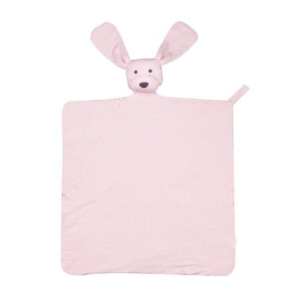 Dog Lovey, Pink Mini Stripe
