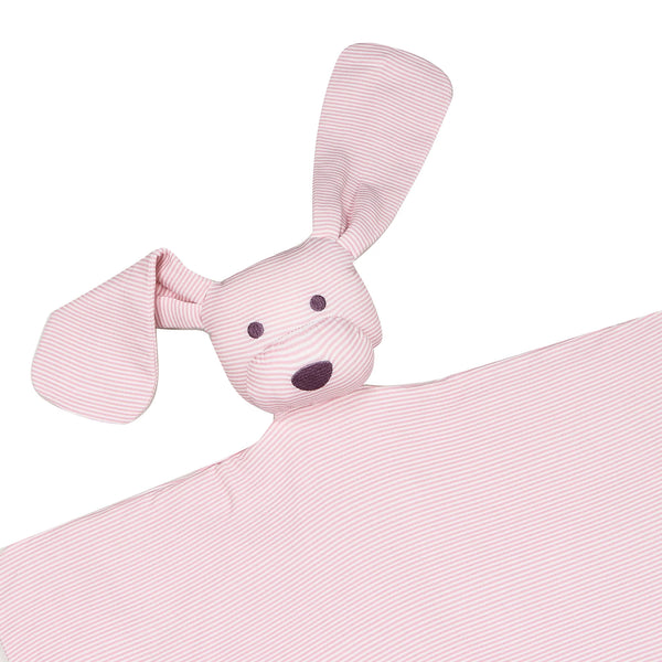 Dog Lovey, Pink Mini Stripe