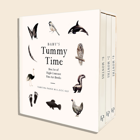 Baby's Tummy Time Book Box Set - Magpies Paducah