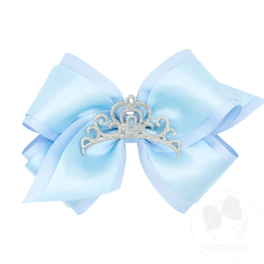Speciality King Bow, Princess Crown (Assorted Colors!) - Magpies Paducah