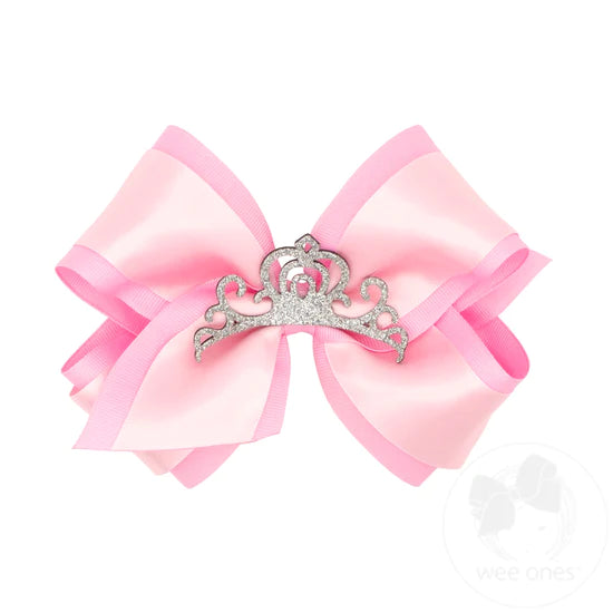 Speciality King Bow, Princess Crown (Assorted Colors!) - Magpies Paducah