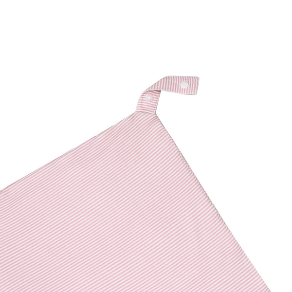 Dog Lovey, Pink Mini Stripe