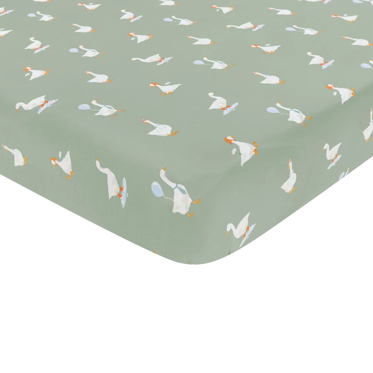 Kyte Baby Crib Sheet, Silly Goose