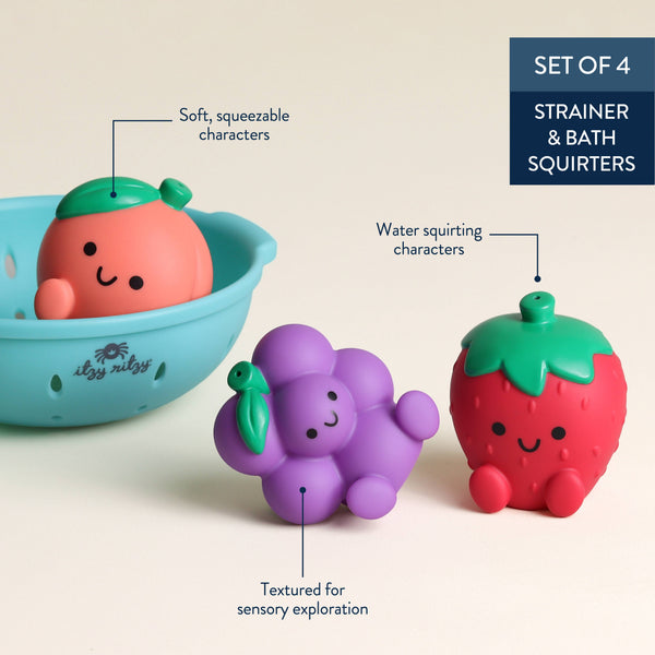 Itzy Splash Fruit Pals™ - Bath Toy - Magpies Paducah