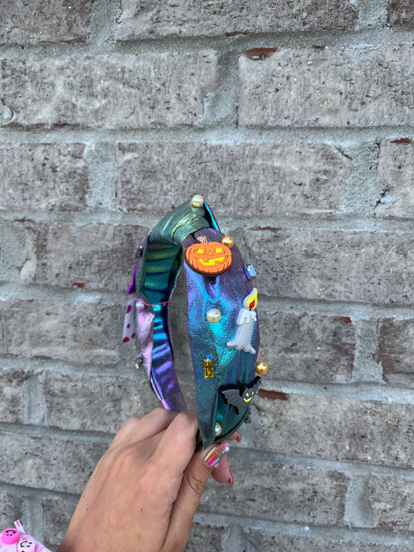 Galaxy Halloween Charm Headband