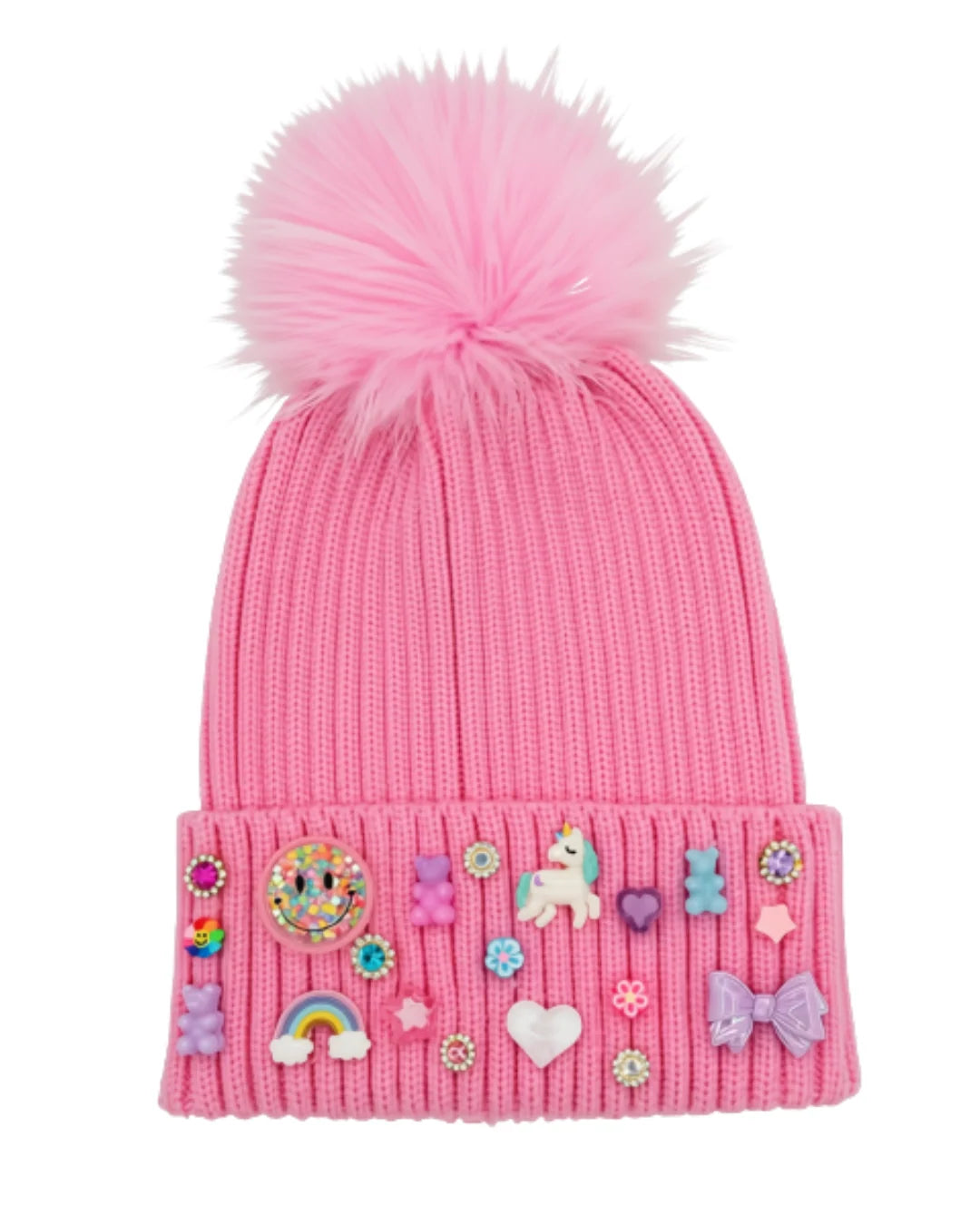 Pink Winter Charm Beanie - Magpies Paducah