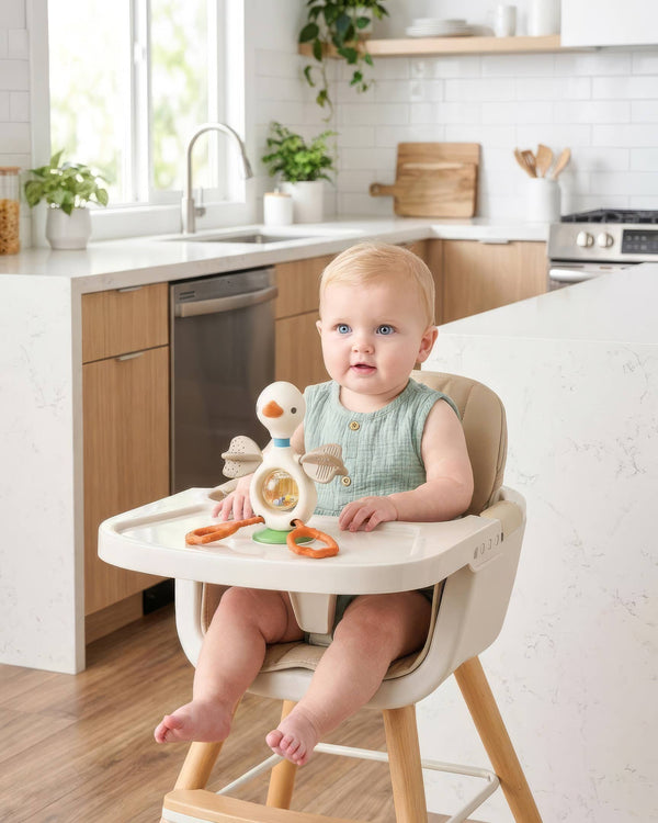 *NEW* Itzy Twist & Bop™ - High Chair Sensory Toy Goose