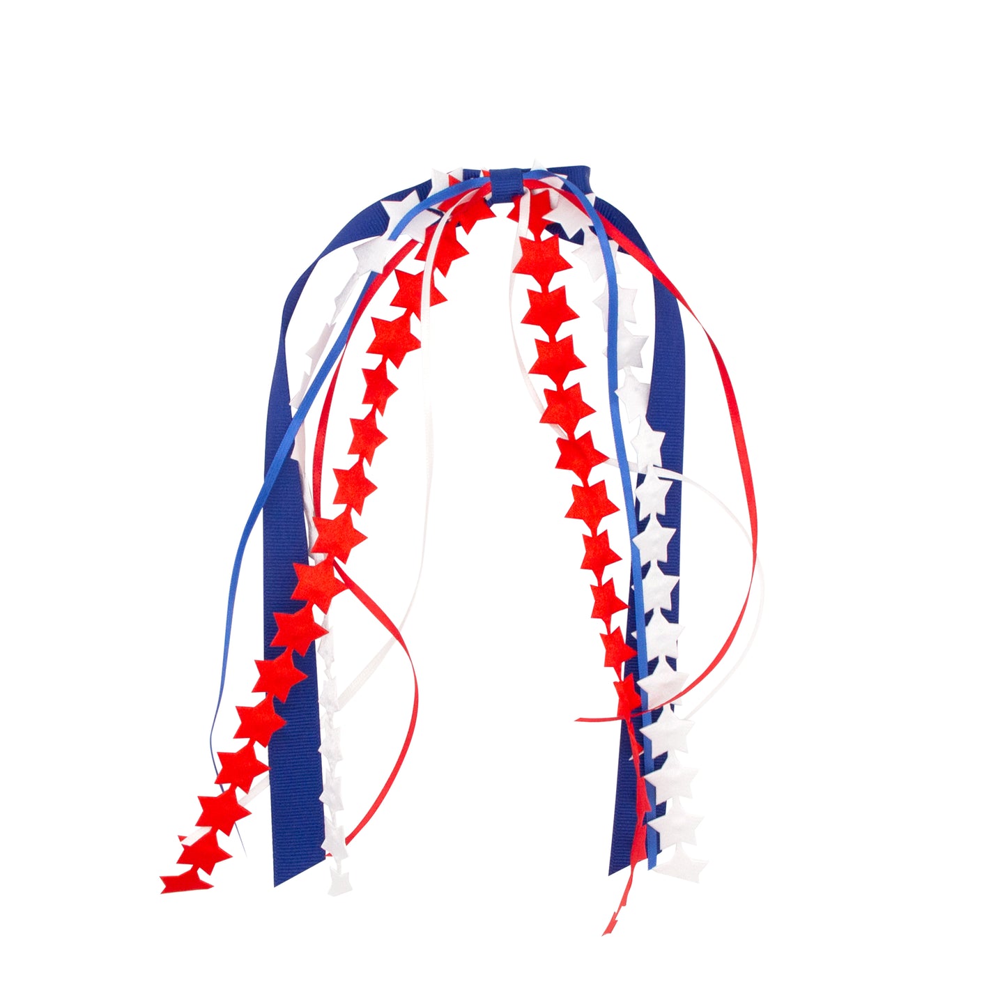 Patriotic Star Streamer Clip - Magpies Paducah