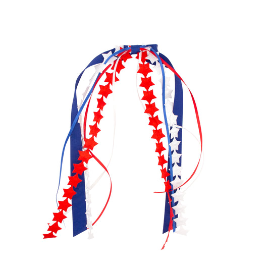 Patriotic Star Streamer Clip - Magpies Paducah