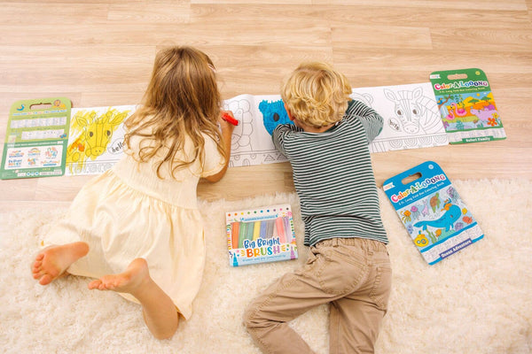 Color-A-Looong: Fold Out Coloring Book, Ocean Adventure - Magpies Paducah