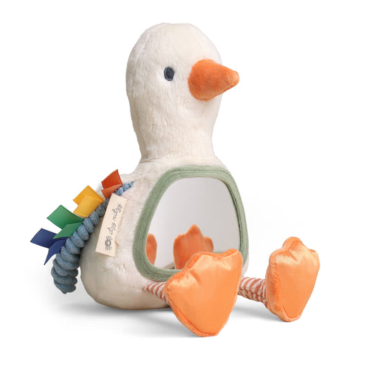 *NEW* Itzy Bitzy Mirror™ Sensory Tummy Time Mirror - Goose