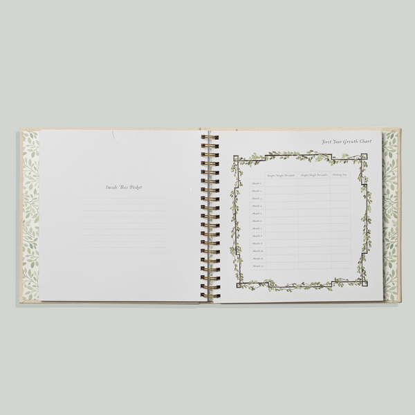 As You Grow: A Modern Memory Book for Baby (Baby Shower) - Magpies Paducah