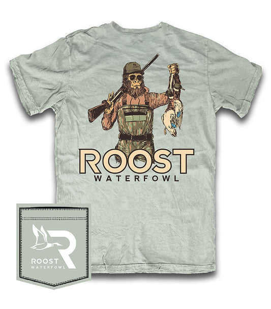 Roost Sasquatch Hunter Tee, Bay