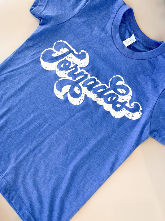 Vintage Mascot Tee, Tornados (Child & Adult Sizing) - Magpies Paducah