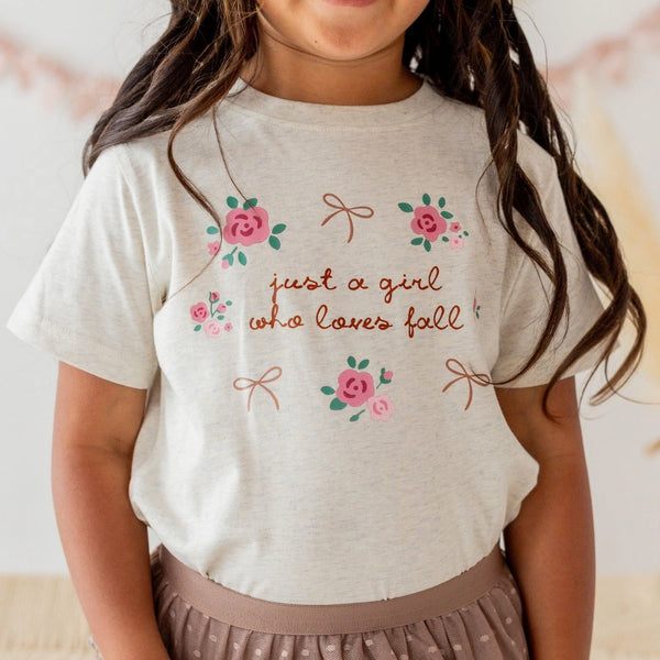 Just A Fall Girl Tee