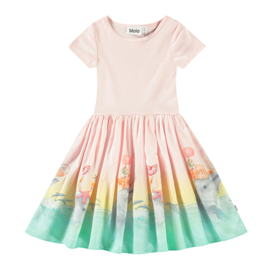 Cissa Dress, Wave Jumping - Magpies Paducah