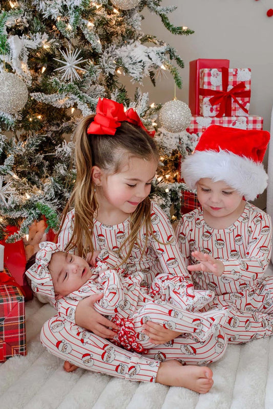 Two Piece Pajama Set, Holly & Jolly - Magpies Paducah