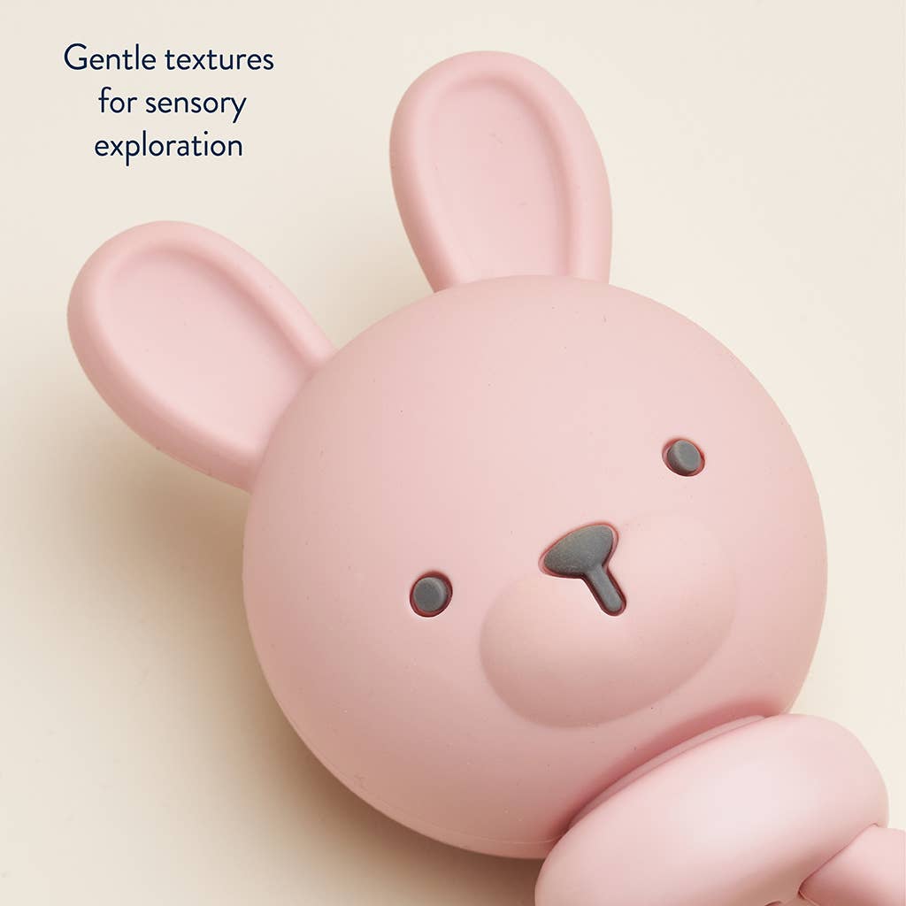 Pink Bunny Sweetie Rattle™ - Magpies Paducah