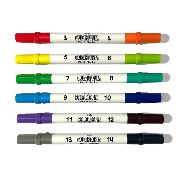 Colortopia: Marker By Number Kit, Epic Adventures - Magpies Paducah