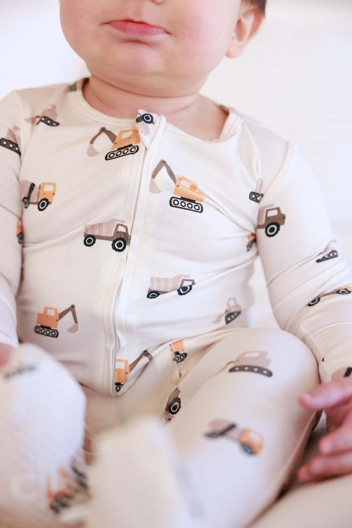 Zipper Footie, Little Builder