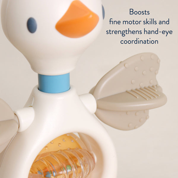 *NEW* Itzy Twist & Bop™ - High Chair Sensory Toy Goose