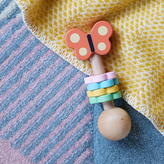 Butterfly Wooden Shaker - Magpies Paducah