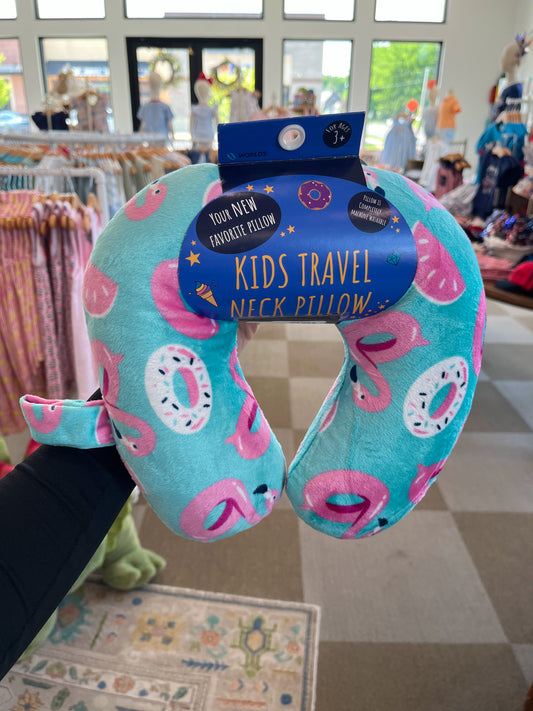 Kids travel neck pillow - Magpies Paducah
