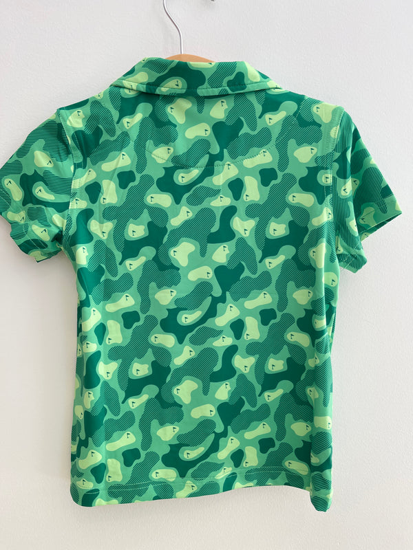 Performance Polo, Green Camo Golf