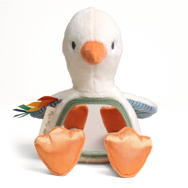 *NEW* Itzy Bitzy Mirror™ Sensory Tummy Time Mirror - Goose