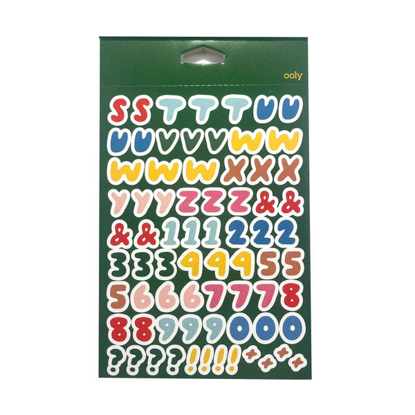 Stickiville Stickers X Suzy:- Alphabet - Magpies Paducah