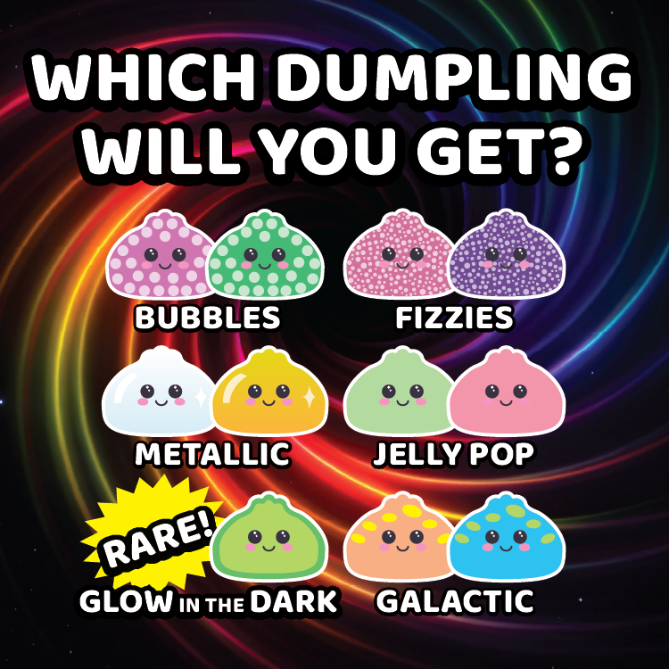 Fun Doh Mystery Dumpling Squishies - Magpies Paducah