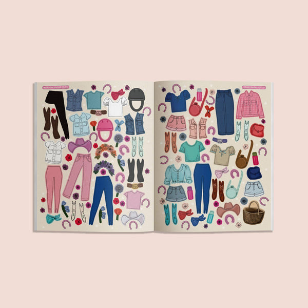 My Fancy Sticker Storybook: Horses & Ponies - Magpies Paducah