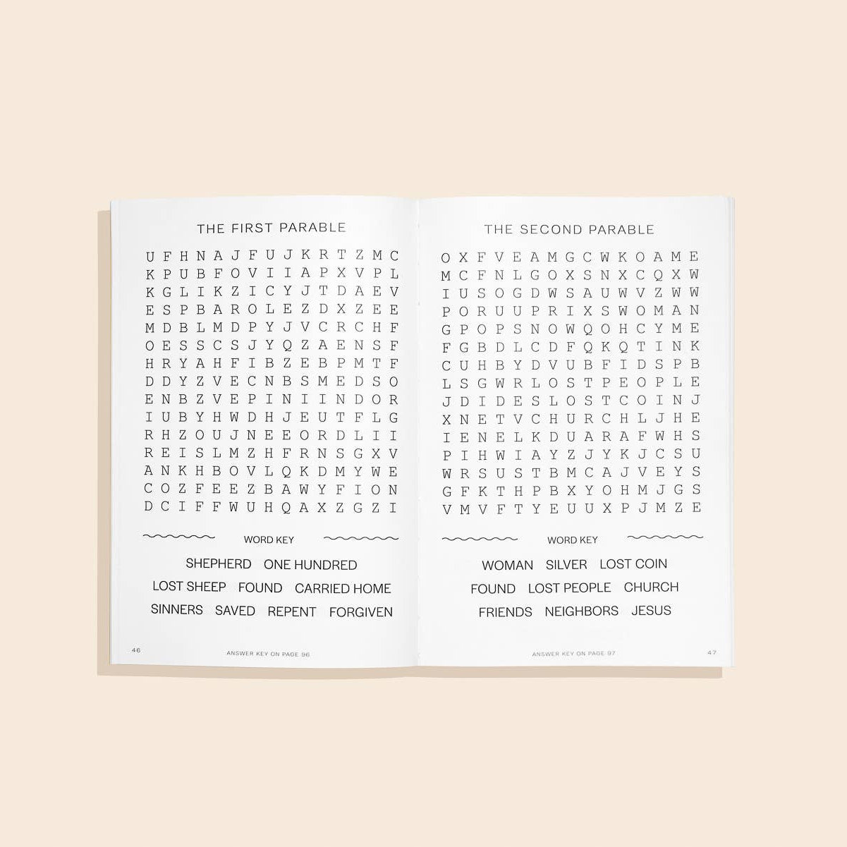 Bible Word Search for Kids - Magpies Paducah