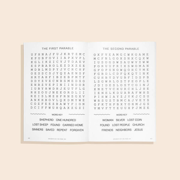 Bible Word Search for Kids - Magpies Paducah