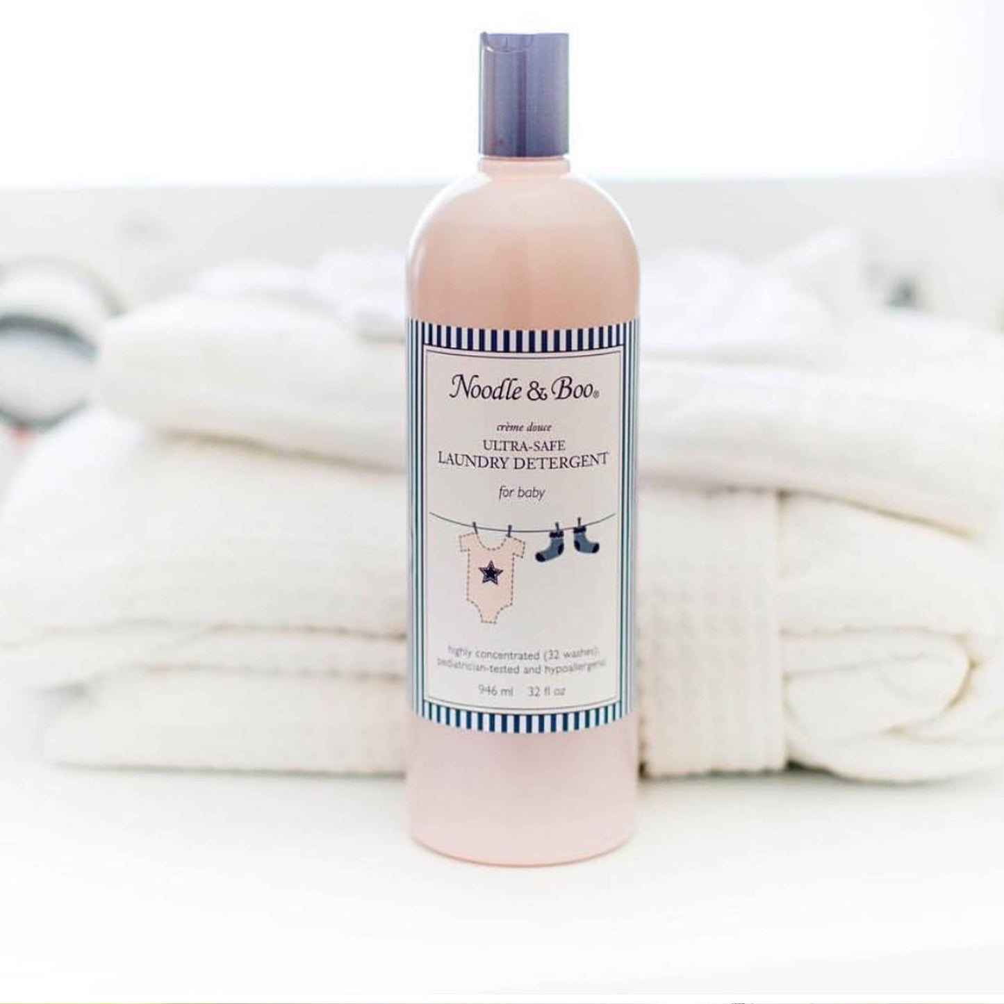 Ultra-Safe Baby Laundry Detergent, Crème Douce, 32 oz - Magpies Paducah