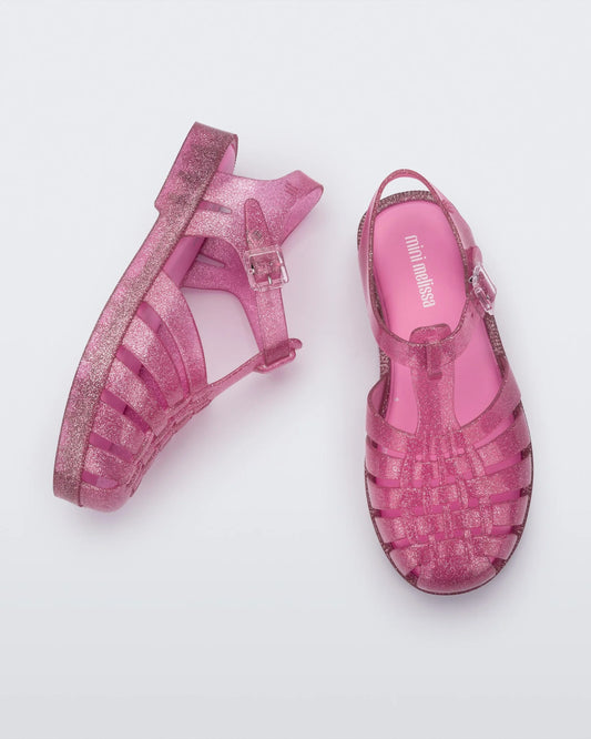 Mini Possession Sandal, Shiny Pink - Magpies Paducah