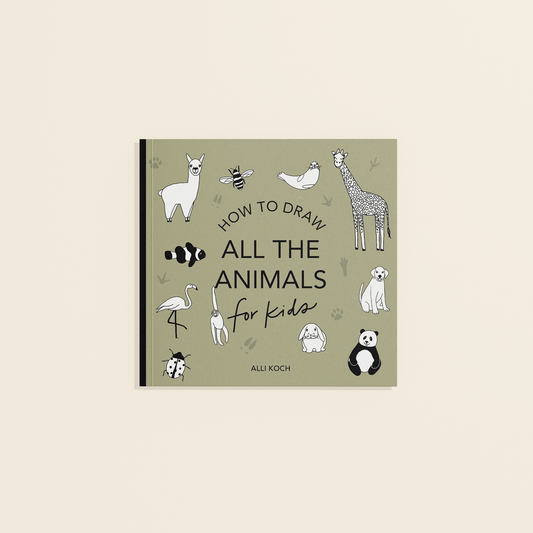 All The Animals: A How to Draw Art Book for Kids Mini