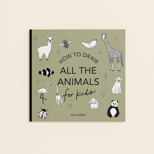 All The Animals: How to Draw Easter Basket Stuffer for Kids - Magpies Paducah