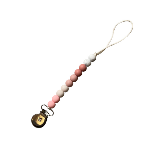 Molly Petite Pacifier + Toy Clip - Magpies Paducah