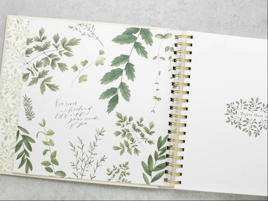 As You Grow: A Modern Memory Book for Baby (Baby Shower) - Magpies Paducah