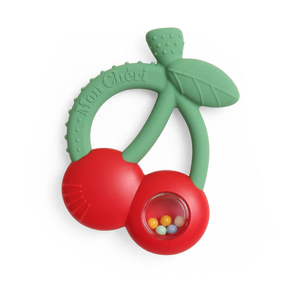 "NEW" Bitzy Shake™ - Silicone Teether with Rattle