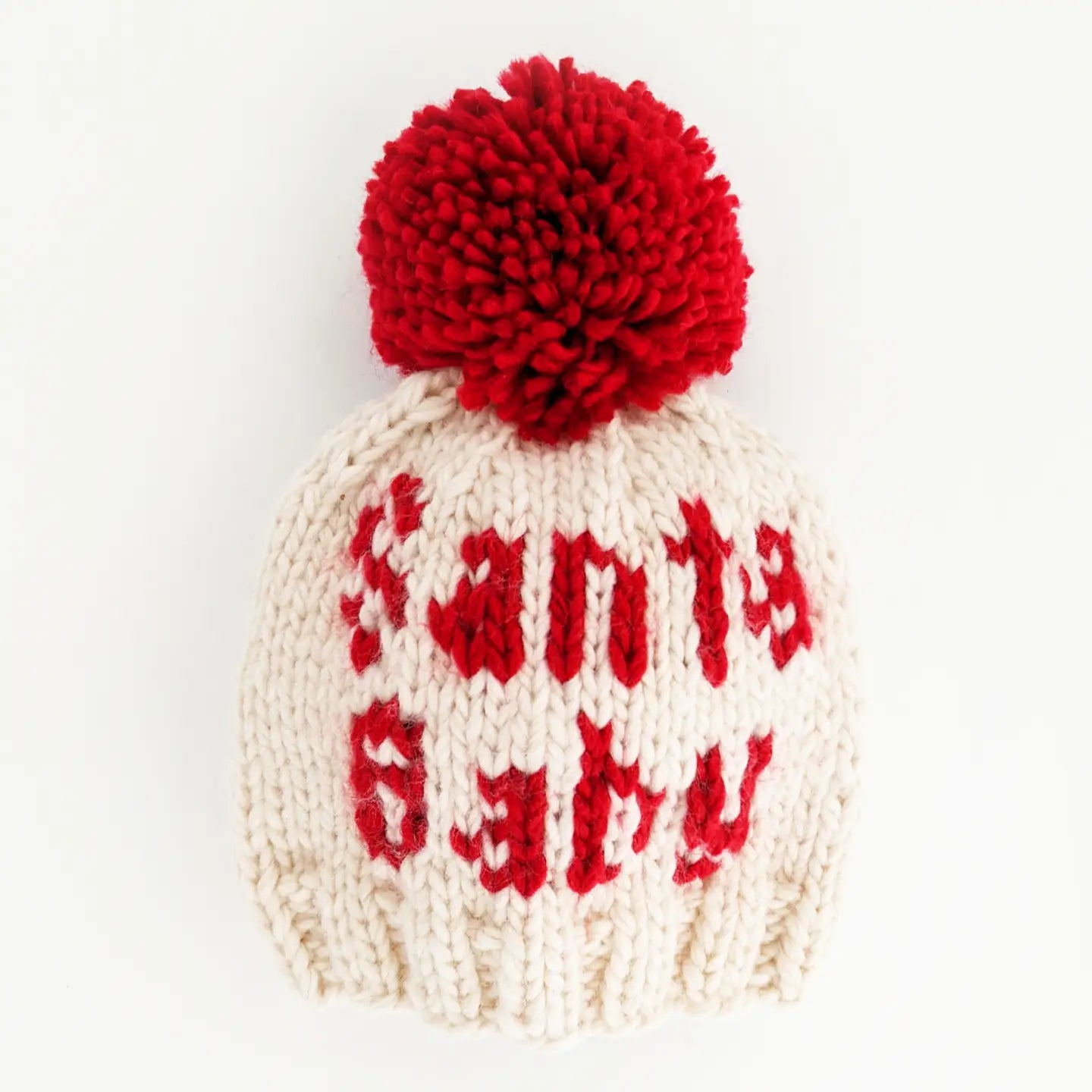 Santa Baby Hand Knit Beanie