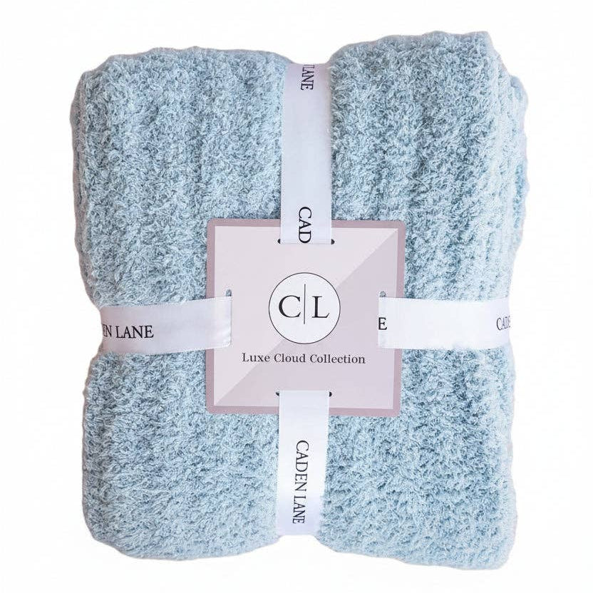 CuddleLane™ Luxe Blankets | Slate Blue