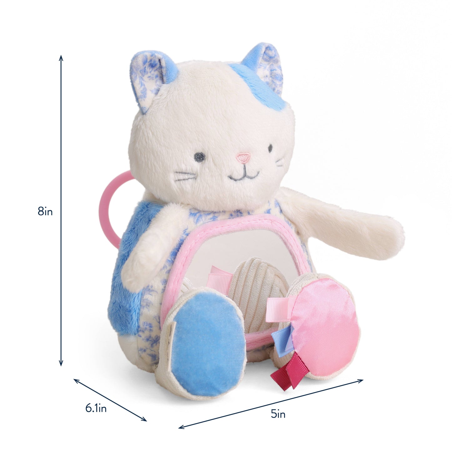 *NEW* Itzy Bitzy Mirror™ Sensory Tummy Time Mirror - Kitty
