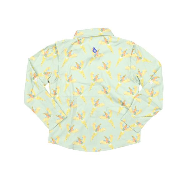 Long Sleeve Shirt, Pheasants